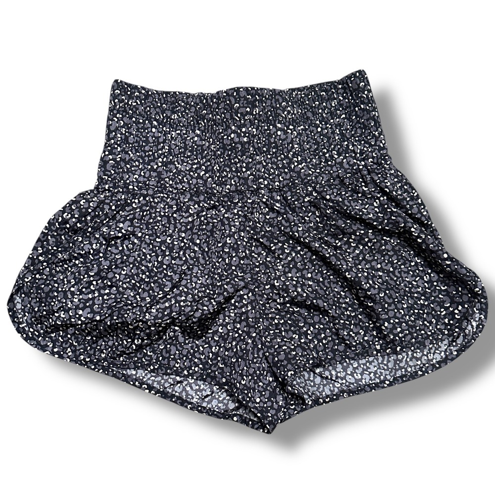 Free People Movement Women's The Way Home Shorts Printed Stroke of Luck S Active - Picture 2 of 10